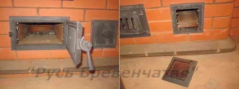 Поддув под банную печь как сделать самодельный Быстронагреваемая печь-каменка для рубленной бани