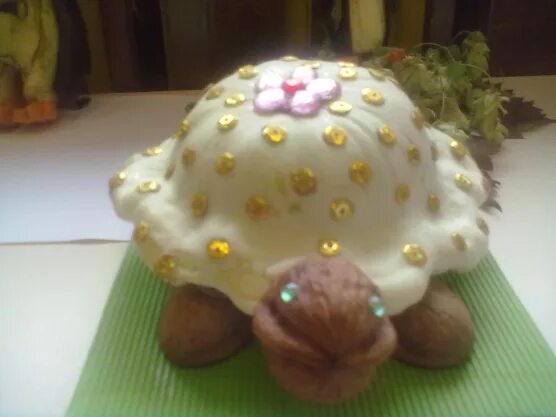 Поделка черепаха из патиссона фото Дары осени". Поделки из овощей, фруктов и ягод (16 фото). Воспитателям детских с