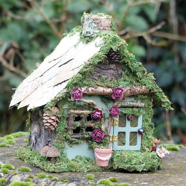 Поделка дом своими руками фото Browse unique items from FairiesofTranquility on Etsy, a global marketplace of h