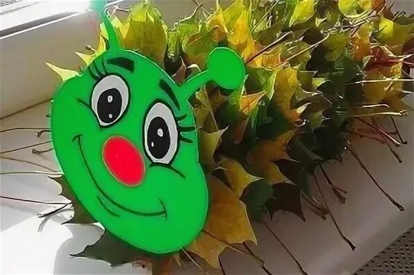 Поделка гусеница из листьев пошагово с фото Поделка гусеница - фото и картинки: 75 штук
