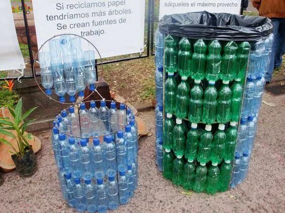 Поделка из бутылок фото Reduce, Reuse, Recycle - A Collection Of Images For Recycling Ideas Plastic bott