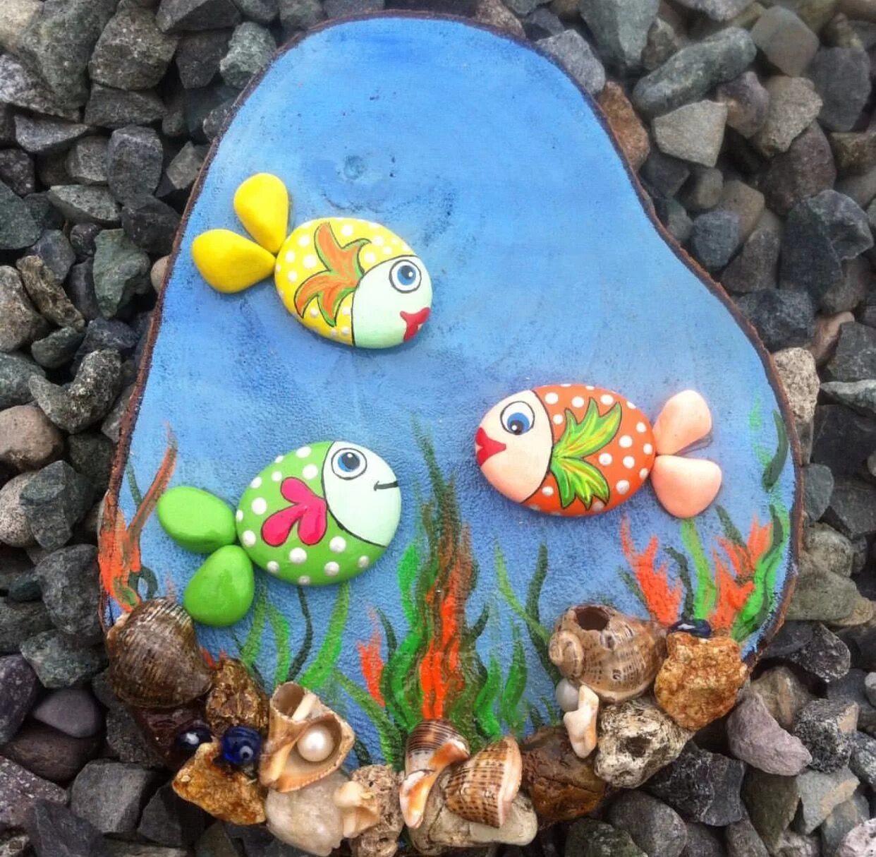 Поделка из камня своими руками фото Pin de patikula en Taş Sanatı Manualidades, Manualidades creativas, Como decorar