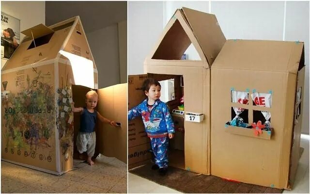 Поделка из коробок фото игрушечный холодильник из коробки своими руками: 14 тыс изображений найдено в Ян