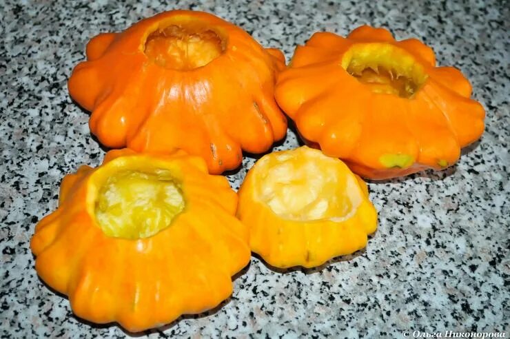 Поделка из патиссонов фото Фаршированные патиссоны в мультиварке и духовке: рецепт с фото