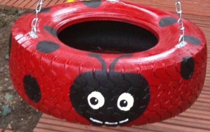 Поделка из шин для сада фото Some of the Best #Repurpose Projects I Have #Seen: 27 #Things to do with Old #Ti