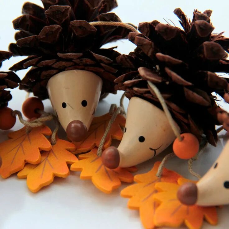Поделка из шишек ежик фото 95 Easy Fall Crafts You Can Do Right Now Fall crafts, Easy fall crafts, Pine con