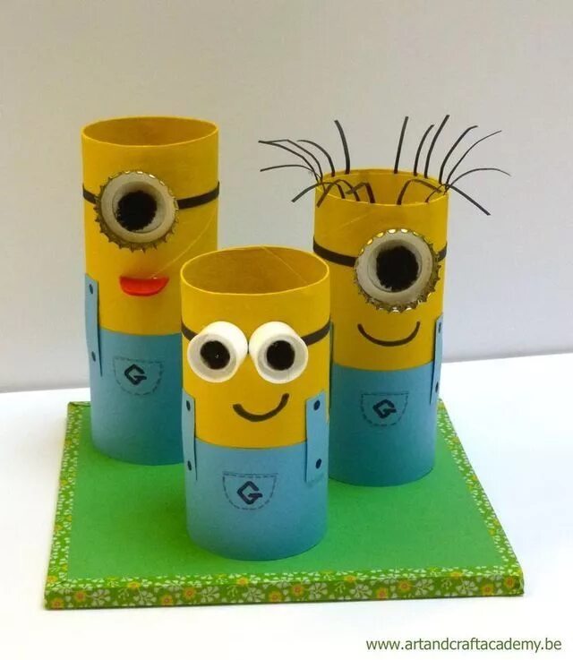 Поделка из втулки фото Pin de Usuario de Pinterest en CRAFT Manualidades, Manualidades escolares, Manua