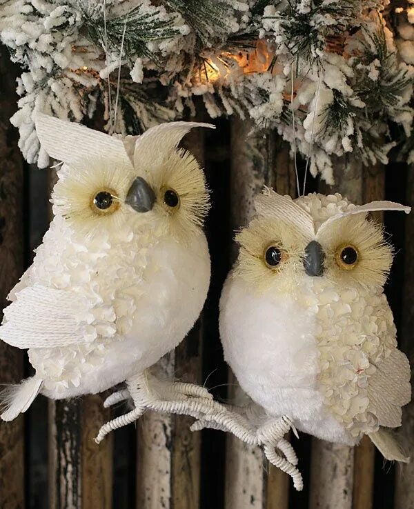 Поделка сова фото Wedding: Harry Potter Christmas owls, Owl ornament, Owl crafts