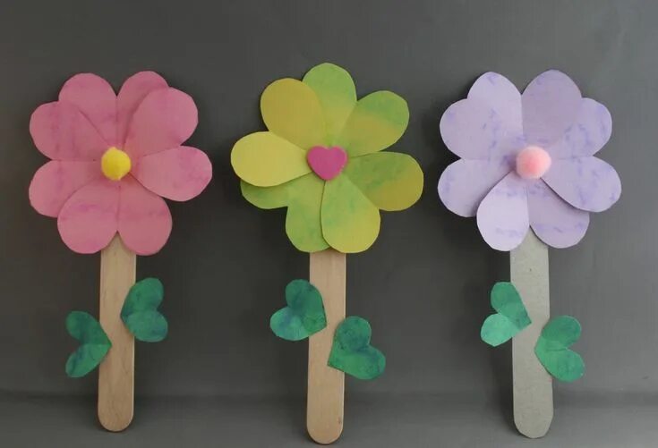 Поделка цветок с фото ребенка flower craft for preschoolers - Yahoo Image Search Results in 2023 Flower crafts