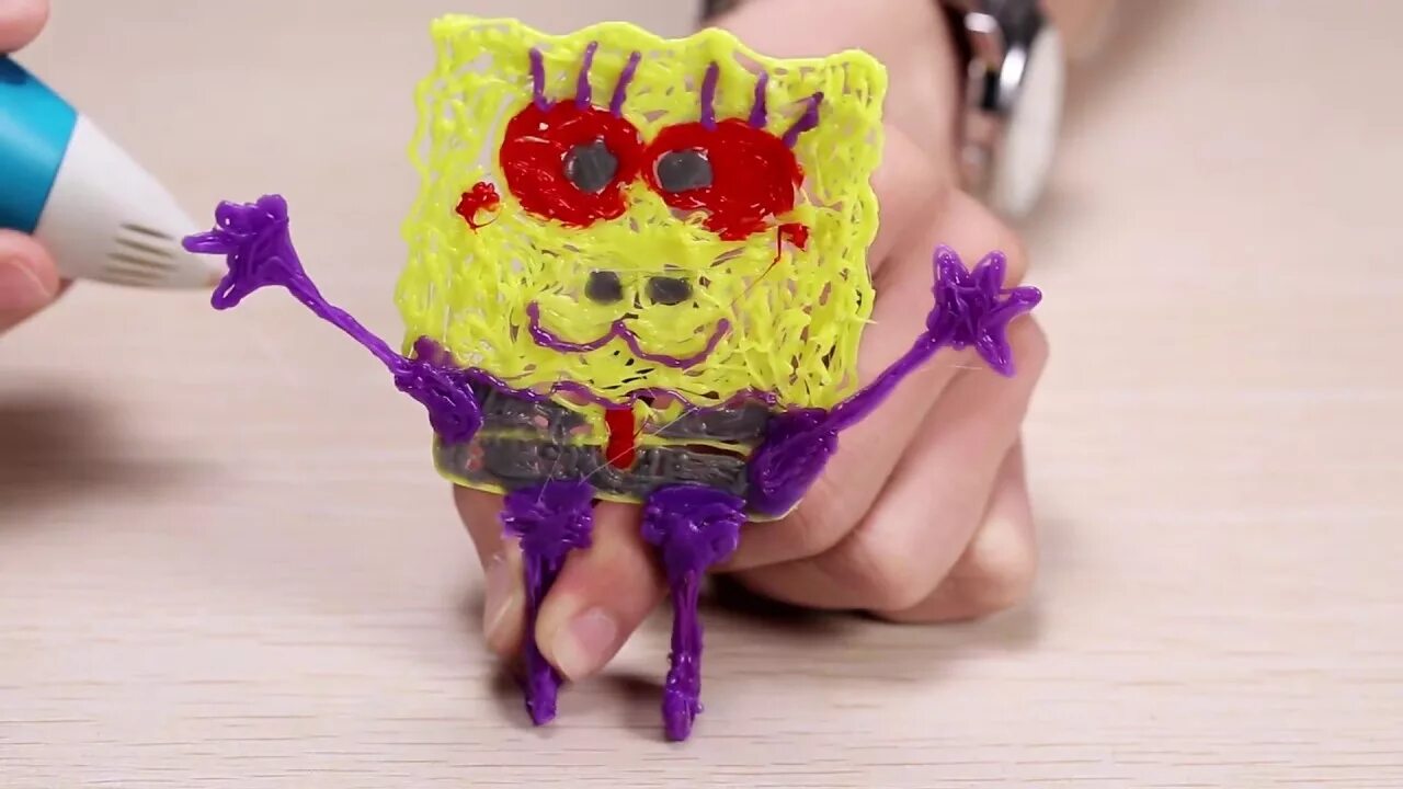 Поделки 3д ручкой фото Safe for children 3d printing pen - YouTube