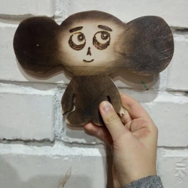 Поделки чебурашка фото Piam 73 carpentry workshop invites you to a master class "Cheburashka-best frien