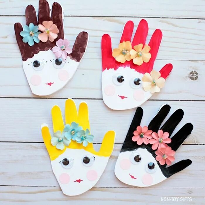 Поделки детскими руками фото ▷ 1001+ Ideen und Anleitungen zum Thema Basteln mit Kindern Hand crafts for kids