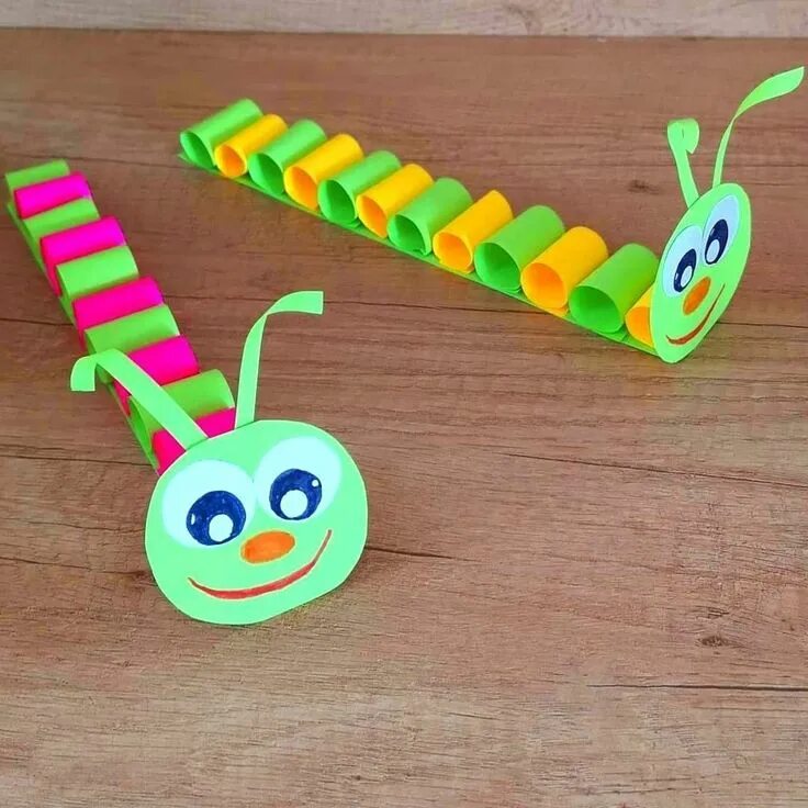 Поделки для детей 4 лет фото ПОДЕЛКИ ДЛЯ ДЕТЕЙ Arts and crafts for kids, Paper craft videos, Diy crafts for k