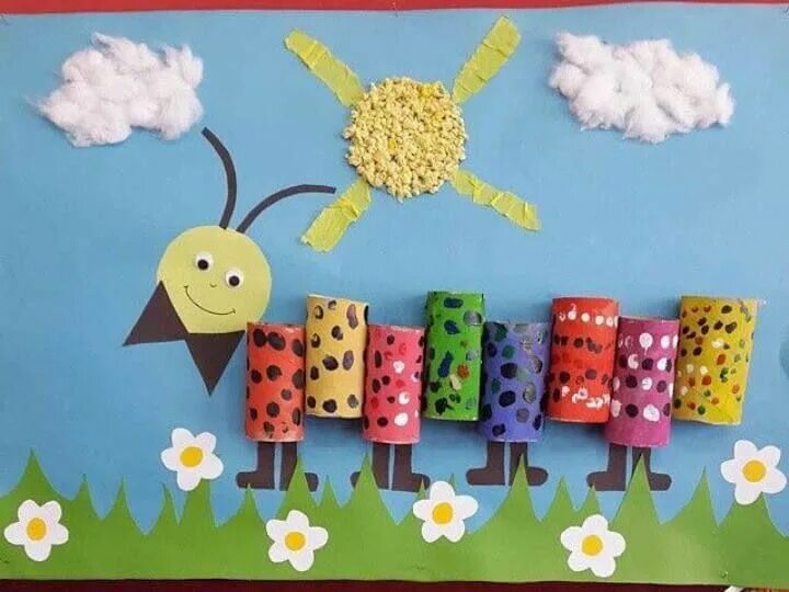 Поделки для детей 5 лет фото 20+ DIY Ideas for Decorating Your Classroom - Kids Art & Craft Preschool crafts,