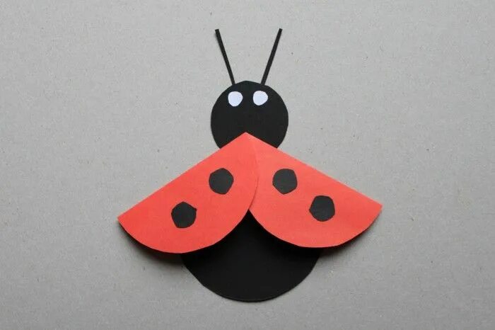 Поделки для детей легкие фото How to Make Creative Pictures with Paper Circles iCreativeIdeas.com Like Us on F