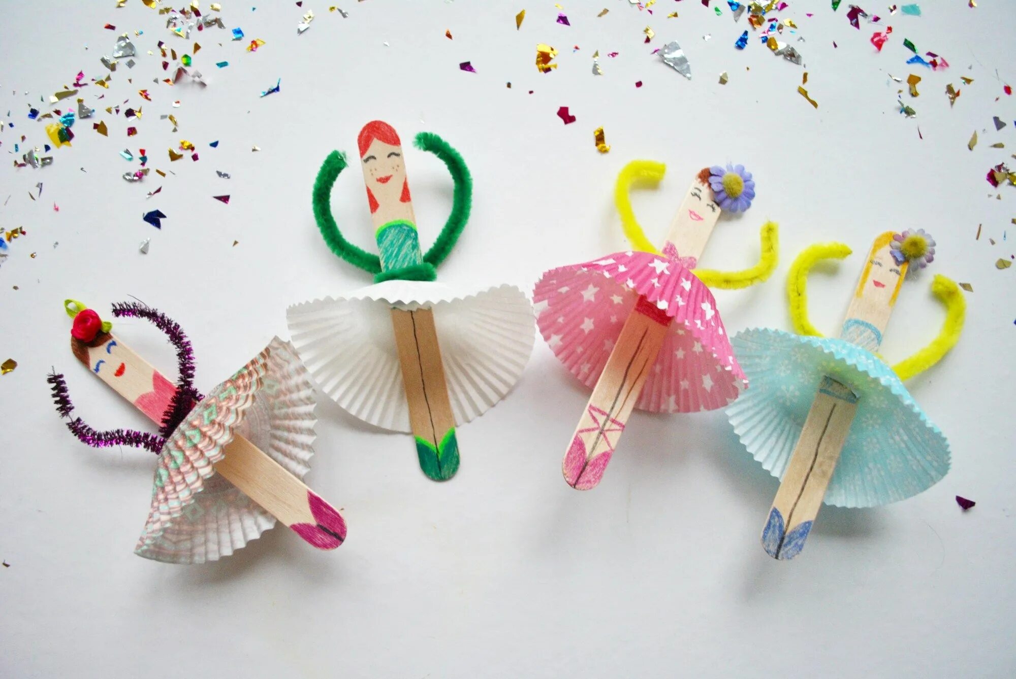 Поделки для девочек фото Pin auf DIY kinder kids