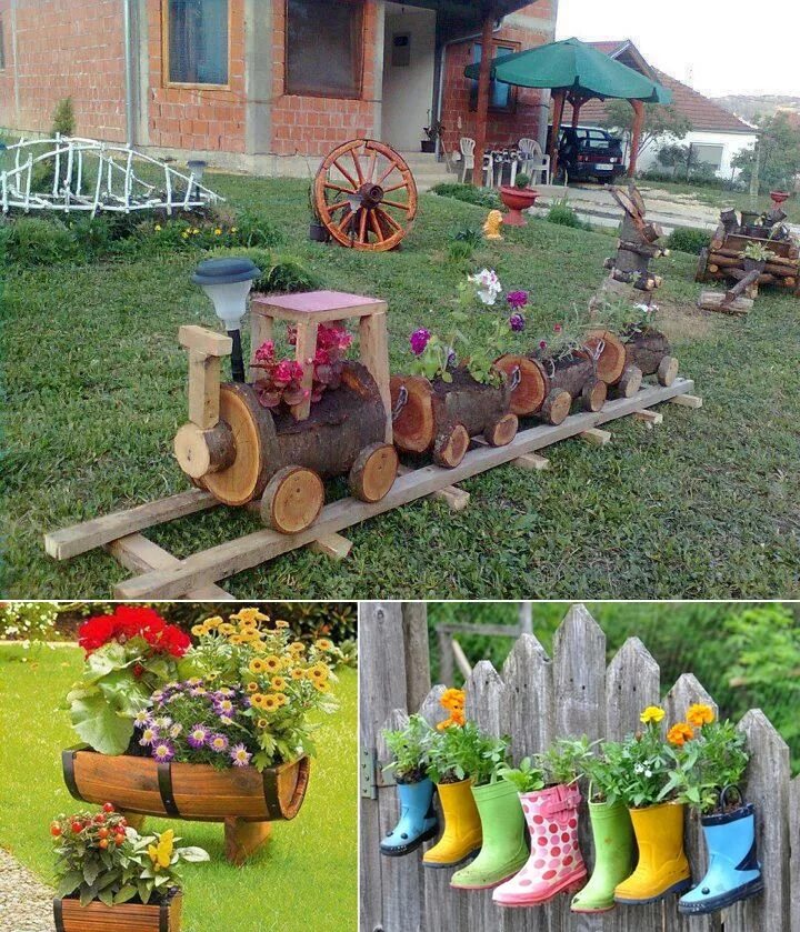 Поделки для дома и дачи своими руками 5 Cool Planter Ideas for Your Garden to Welcome Spring Garden projects, Garden c
