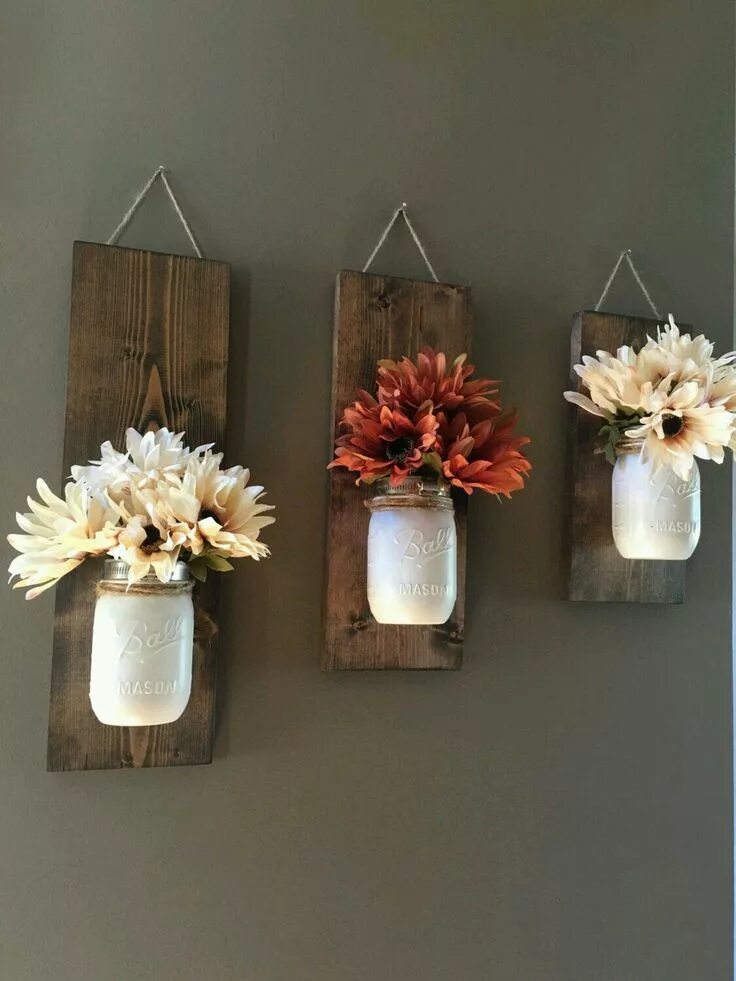 Поделки для дома своими руками декор Pin on ○ DIY ○ Rustic wall decor, Rustic style decor, Home decor tips