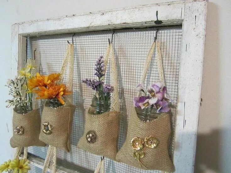 Поделки для кухни своими руками идеи декора 28 Practical and unusual DIY decorating ideas using burlap My desired home Подел