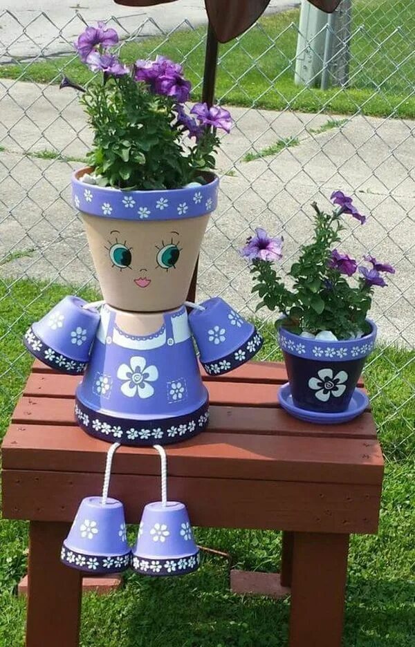 Поделки для сада и дачи своими руками Most up-to-date Pics cute Ceramics pots Ideas Wir haben noch Sommerzeit, um den 