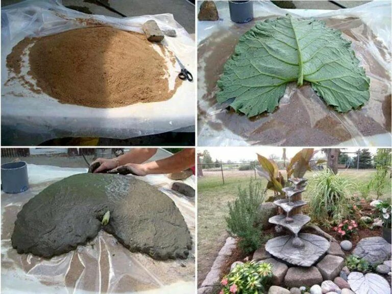 Поделки для сада из цемента фото How To Make Amazing Cement Decorative Garden Ideas To Have The Most Beautiful Ne