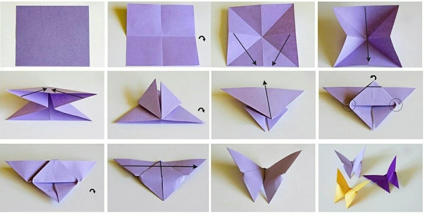 Поделки фото инструкция עיצובי אירוח panosundaki Pin Origami sanatı, Kağıttan kelebek, Origami