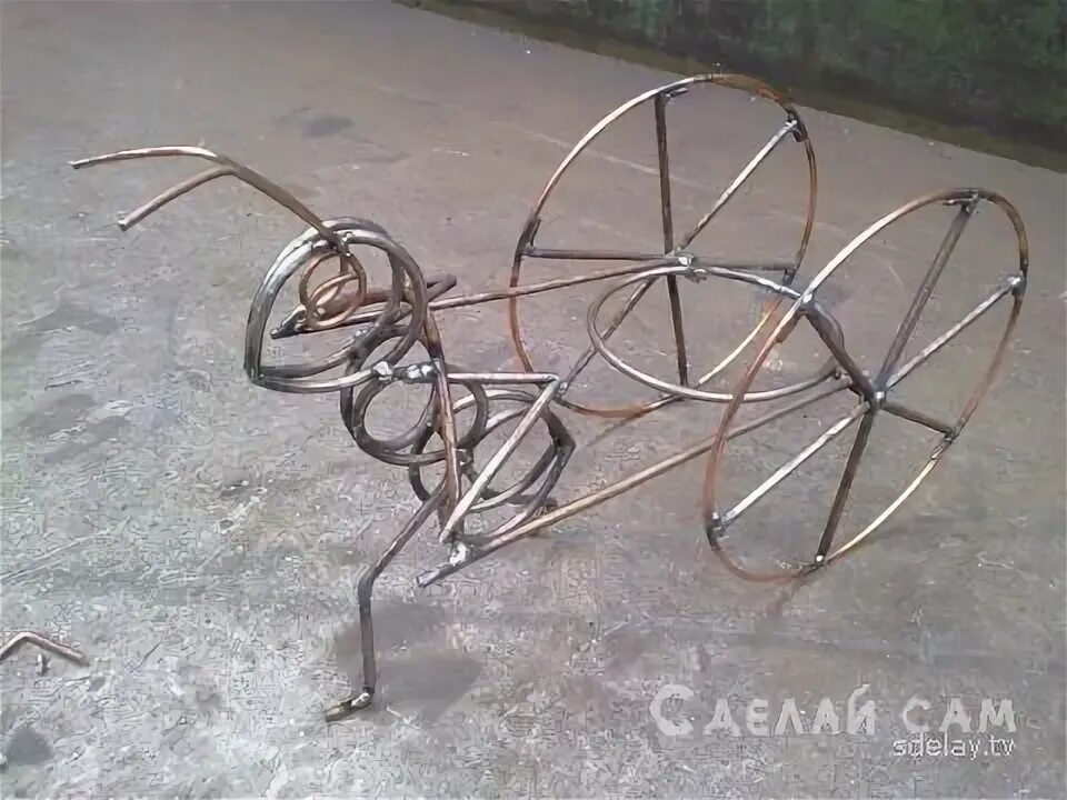 Поделки из арматуры фото Поделки из проволоки своими руками Поделки, Декор из железа, Домашние деревья