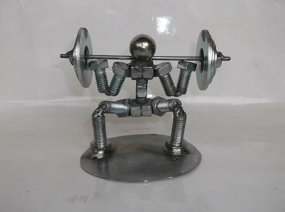 Поделки из болтов и гаек фото Amazon.com: Nuts And Bolts Figurines