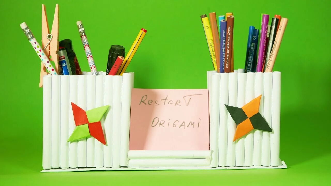 Поделки из бумаги канцелярия поделки самоделки Такого пенала, нет даже у твоих друзей. Не веришь? Проверь! - YouTube