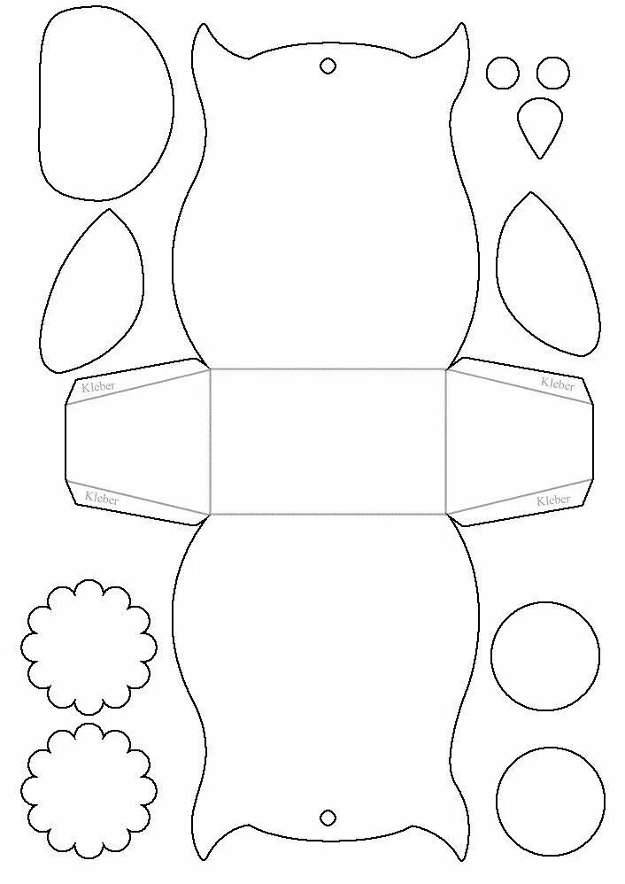 Поделки из бумаги своими руками схемы шаблоны Owl crafts, Sewing crafts, Owl templates