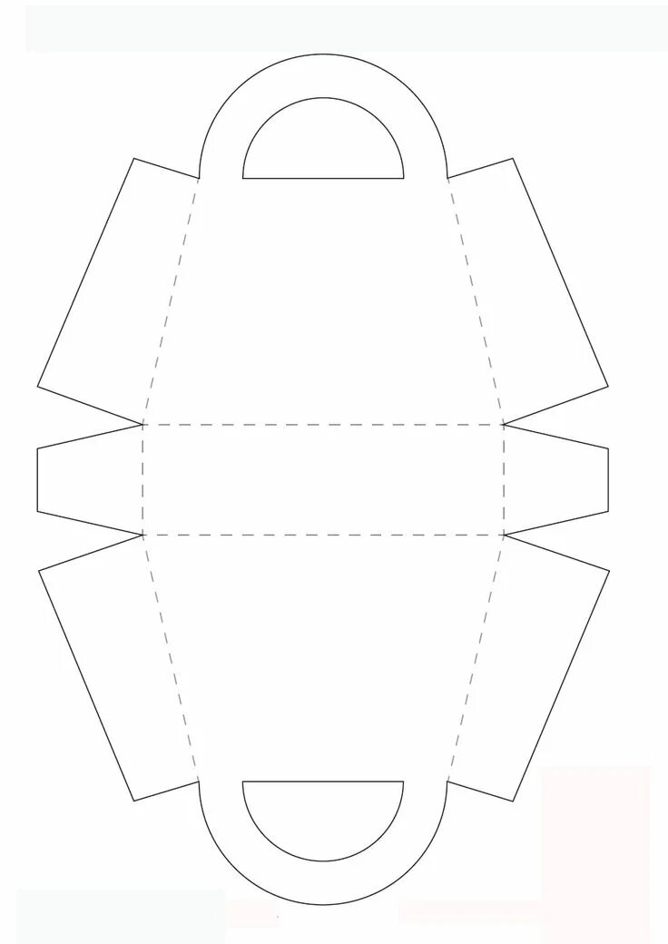 Поделки из бумаги своими руками схемы шаблоны A4 bag template Handtaschen, Basteln, Basteln mit kindern