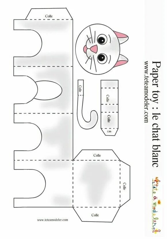 Поделки из бумаги своими руками схемы шаблоны Pin on TÉCNICA Títeres de Dedo Ideal toys, Paper toys, Paper crafts