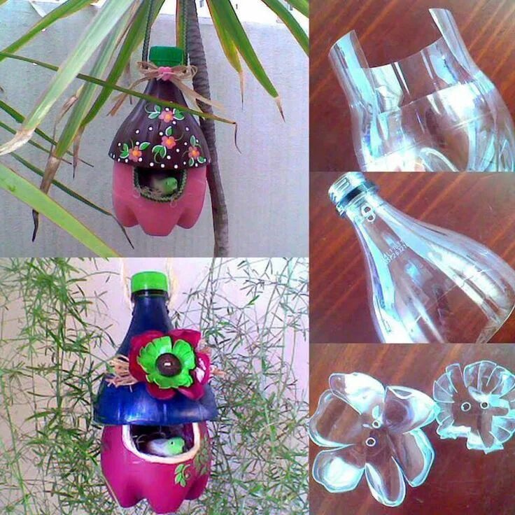 Поделки из бутылок фото и описание 41+ Clever Plastic Bottle Vertical Garden Ideas - FarmFoodFamily Pet flaschen ba