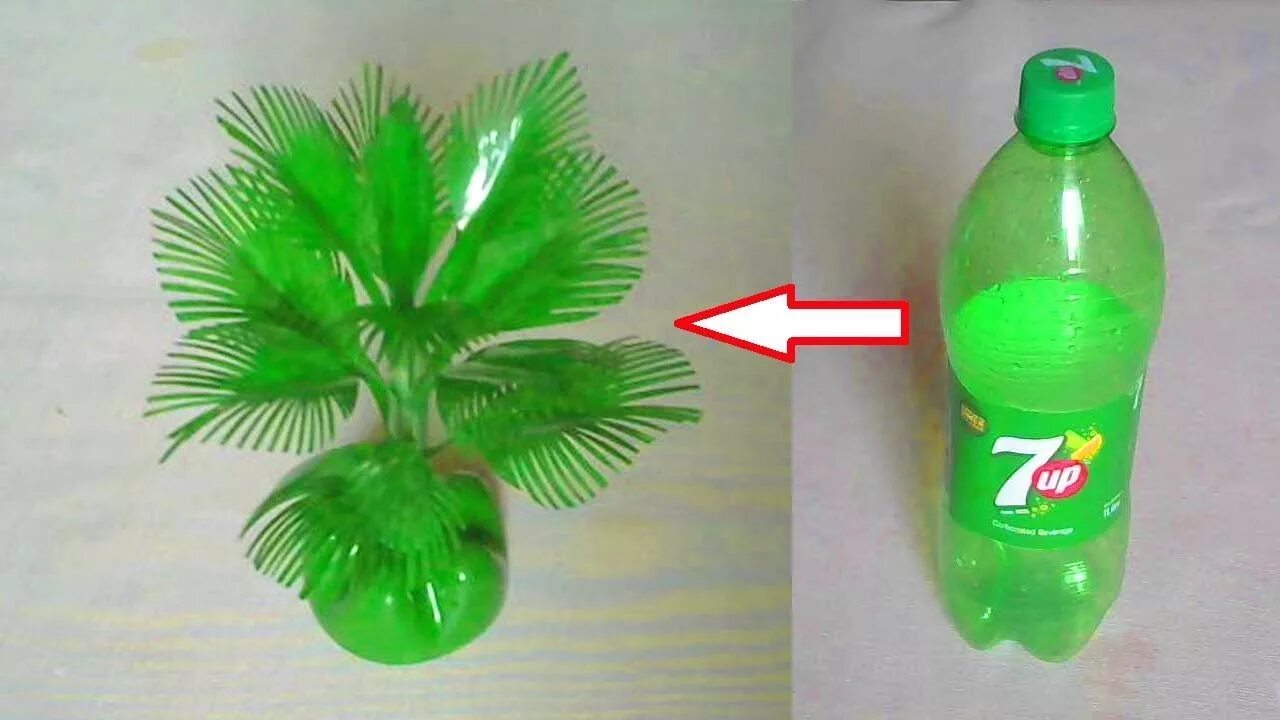 Поделки из бутылок пошагово фото Make Wonderful Plum Tree with Plastic Bottle প্লাস্টিক বোতল দিয়ে চমৎক... Plastic