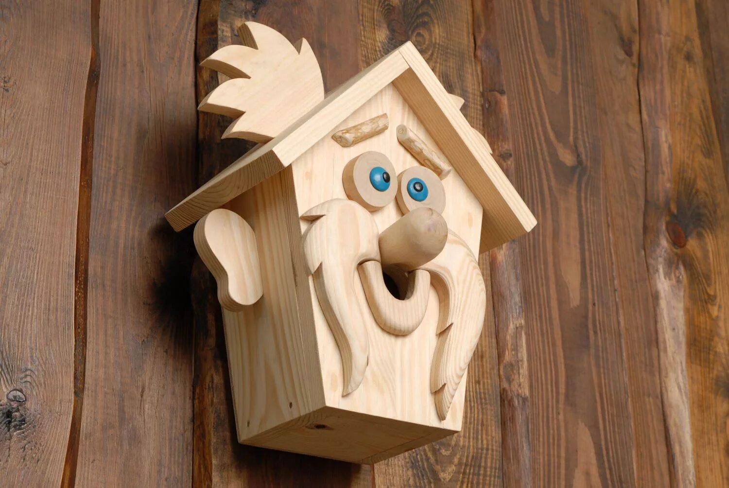 Поделки из дерева для дома фото BUY Handmade wooden birdhouse in the shape of bogie 336968351 - HANDMADE GOODS a