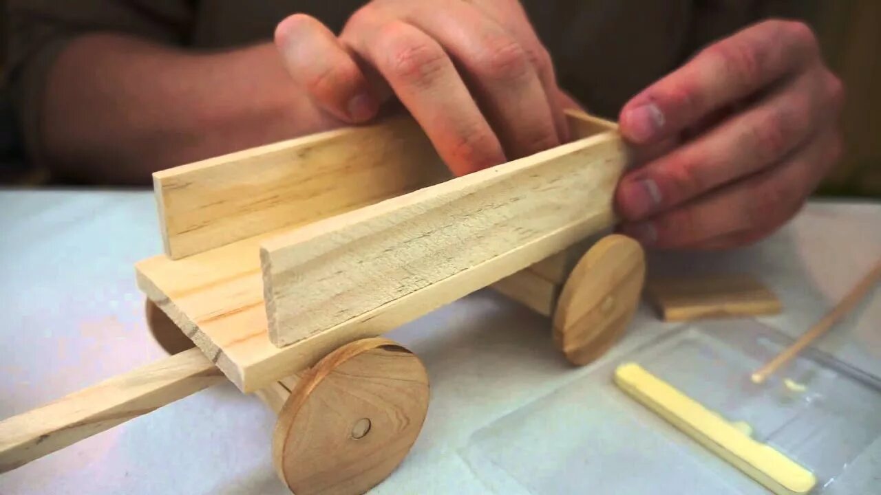 Поделки из дерева для начинающих фото Wood Craft - ASMR - YouTube