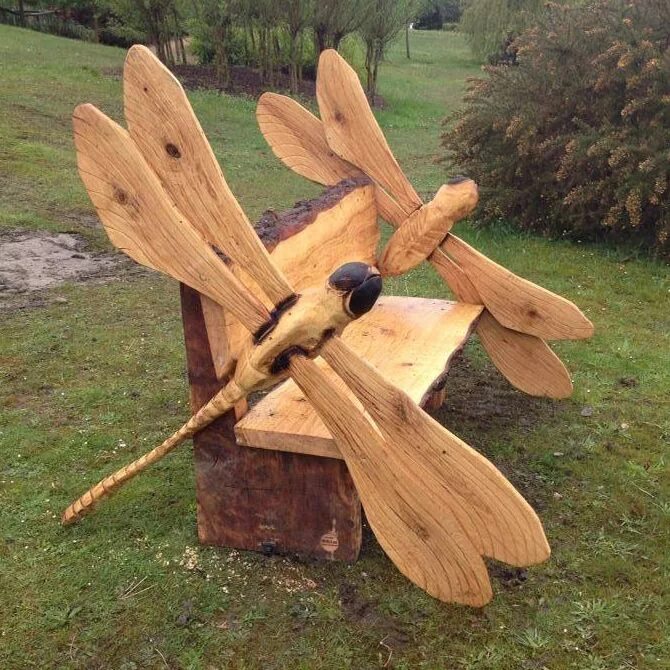 Поделки из дерева своими руками фото Portfolio Garden art, Yard art, Garden furniture