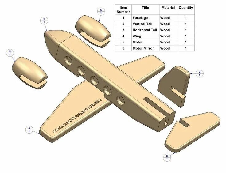 Поделки из дерева своими руками с чертежами Passenger plane kids toy plan Wooden toys plans, Wooden toys design, Wood toys p