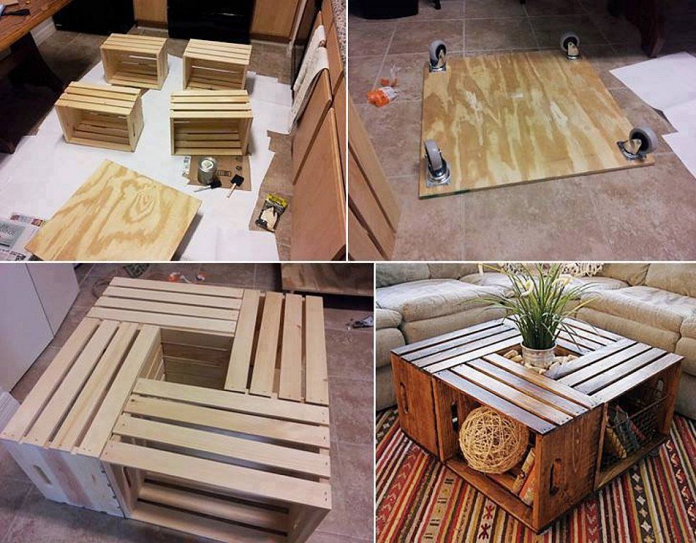 Поделки из доски своими руками фото muebles estibas - Buscar con Google Diy pallet furniture, Homemade coffee tables