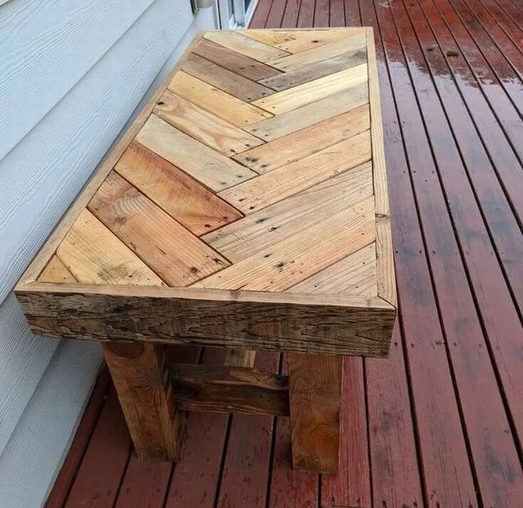 Поделки из досок фото Лавочка из поддонов своими руками Wood pallet projects, Pallet furniture designs