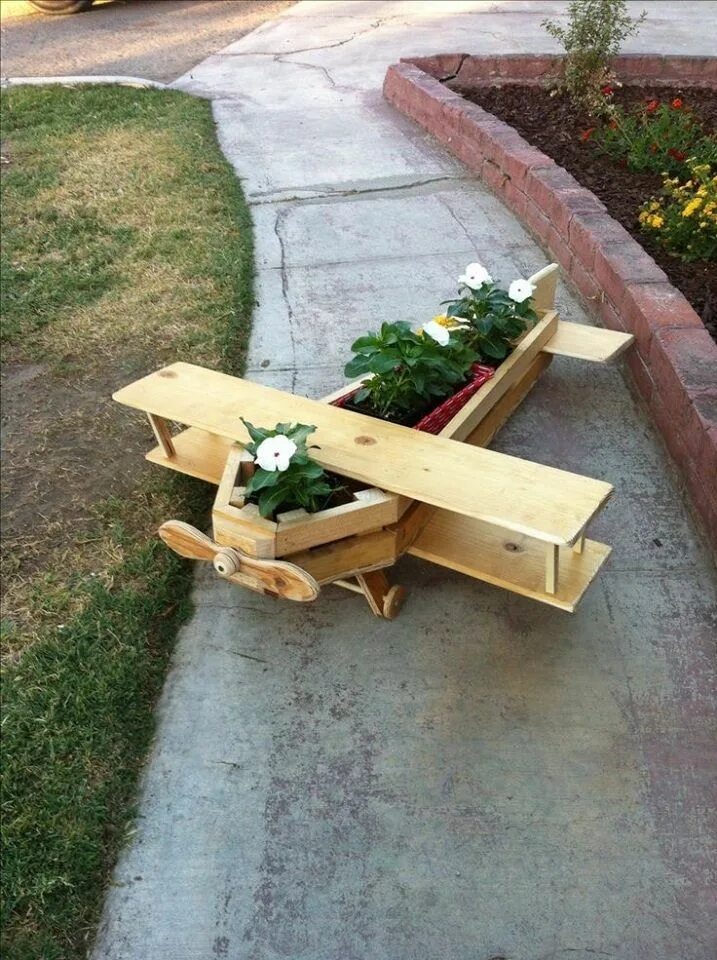 Поделки из досок своими руками для дачи Manualidades en madera para vender 2022 Macetas de jardín de madera, Jardinería 