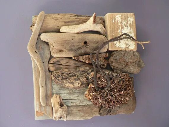 Поделки из дрифтвуда фото Driftwood art, Driftwood wall art, Rustic home decor, Home decor, beach home dec