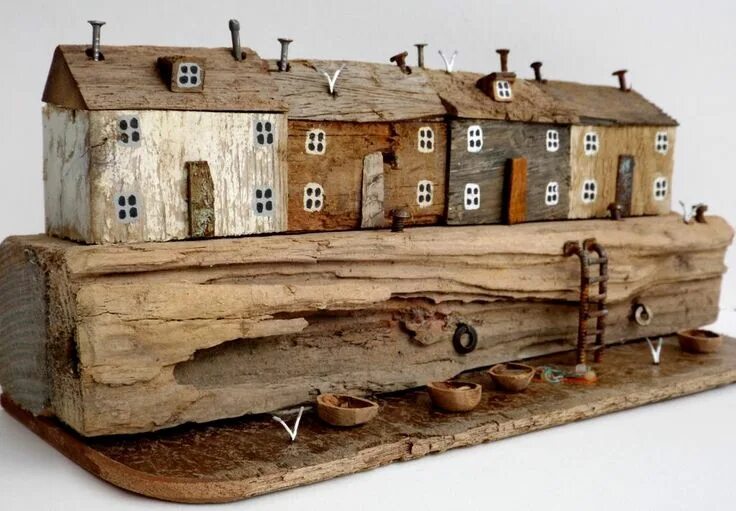 Поделки из дрифтвуда фото BB Arts on X Driftwood art diy, Driftwood crafts, Driftwood art