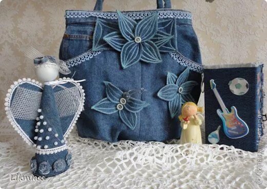 Поделки из джинса своими руками фото АХ, ЭТИ BLUE JEANS..... Джинсовые поделки, Переработанные джинсы, Старые джинсы