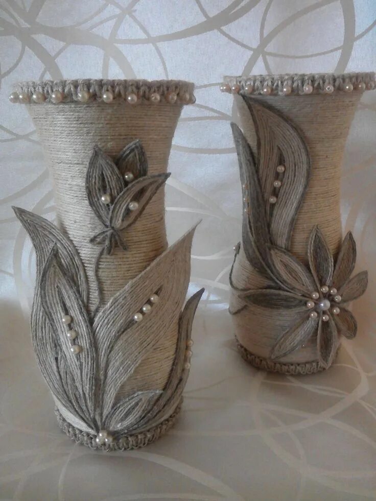 Поделки из джута фото новые идеи Resultado de imagem para панно из мешковины и шпагата Burlap crafts, Jute crafts