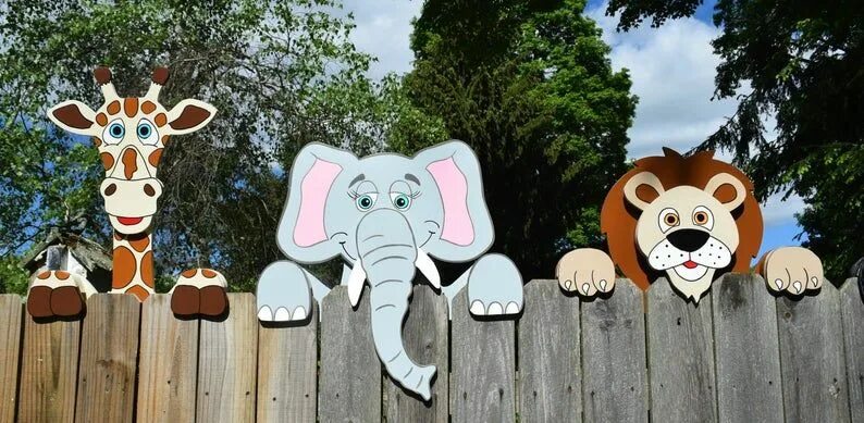 Поделки из фанеры для сада фото Dit item is niet beschikbaar Etsy in 2024 Dieren decor, Knutselideeën, Houtwerkj