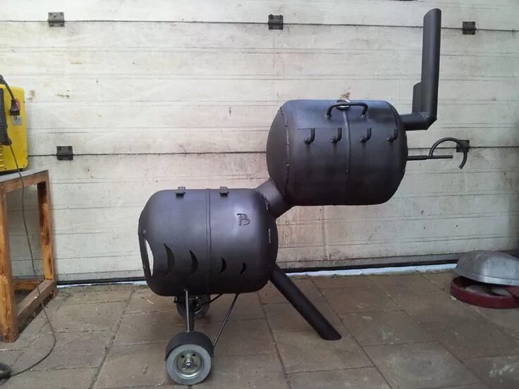 Поделки из фреоновых баллонов своими руками фото custom smoker barbecue in 2019 Gas bottle bbq, Bbq grill diy, Custom smokers