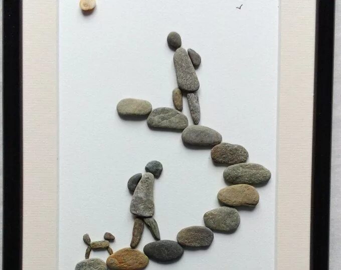 Поделки из гальки фото by artdugaletherve Rock crafts, Stone crafts, Crafts