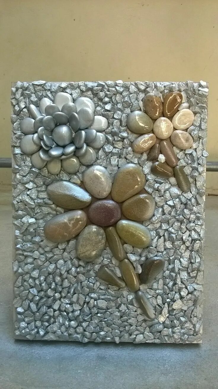 Поделки из гальки своими руками фото Work on stones after completion Pebble art, Stone crafts, Stone art