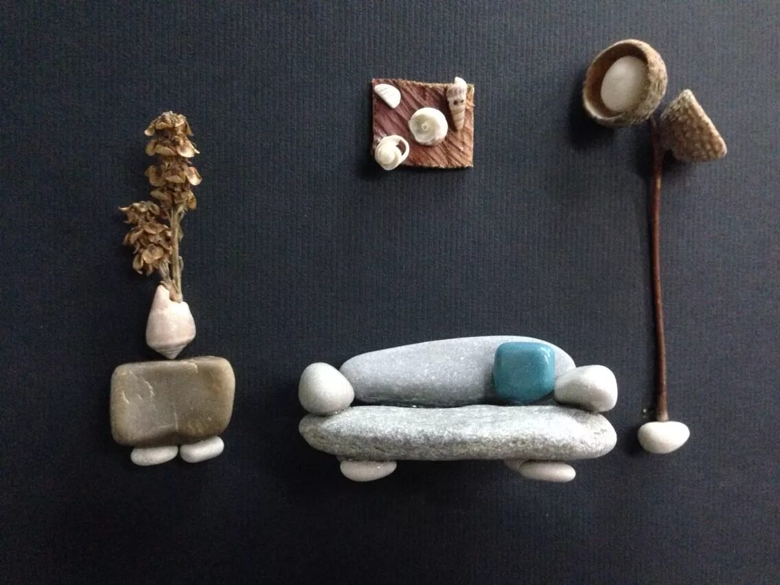 Поделки из гальки своими руками фото Pebble art Pebble art, Rock and pebbles, Pebbles